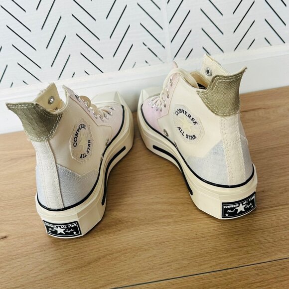 Rare Converse Chuck 70 De Luxe Squared Sz 8.5 Women Shoes Canvas Sneaker A07599C - Picture 13 of 13